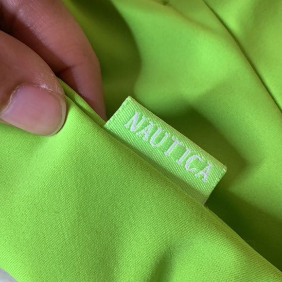 Nautica Classic Crew One Piece Swimsuit Size 8 - Picture 9 of 12